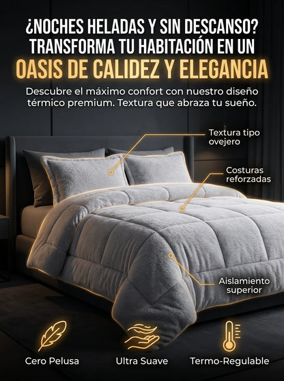 Cubrelecho Térmico Piel de Conejo