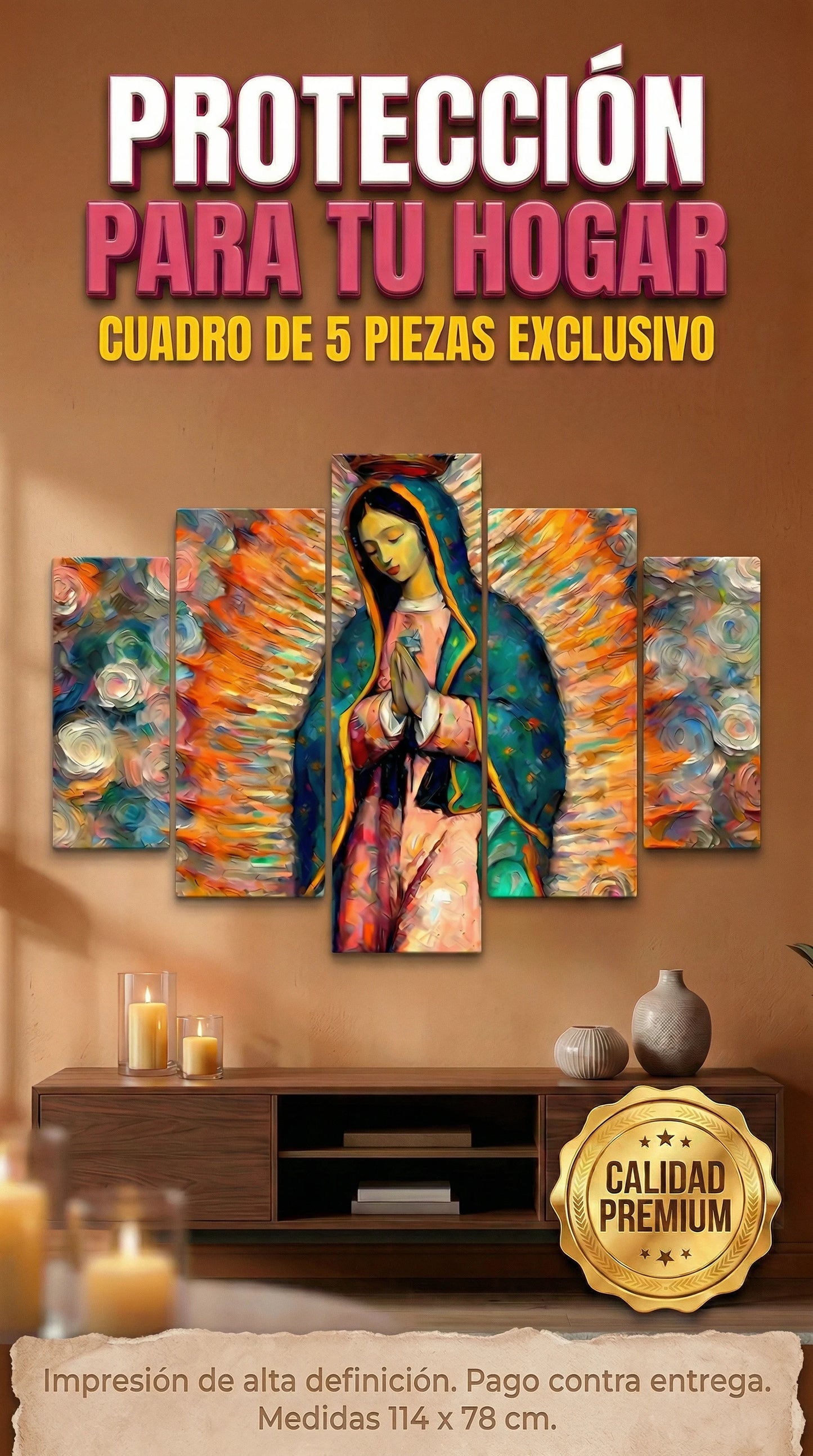 Cuadros de Protección 5 piezas