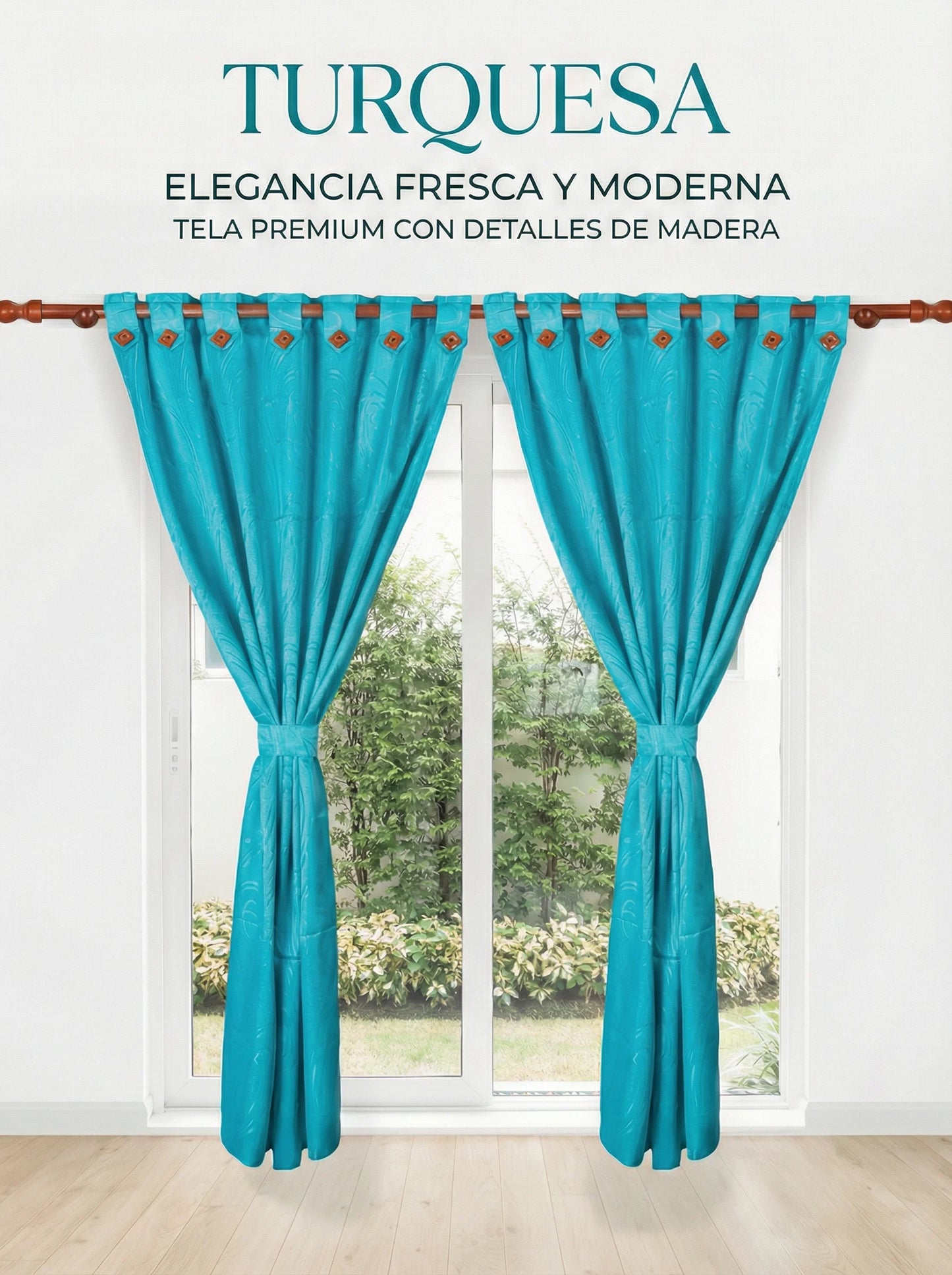 Cortina Jacquard de lujo