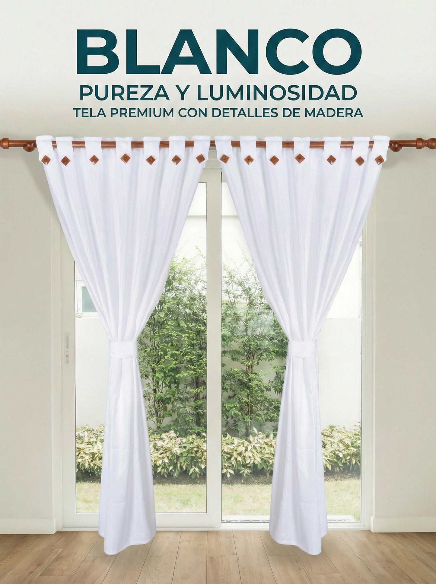 Cortina Jacquard de lujo