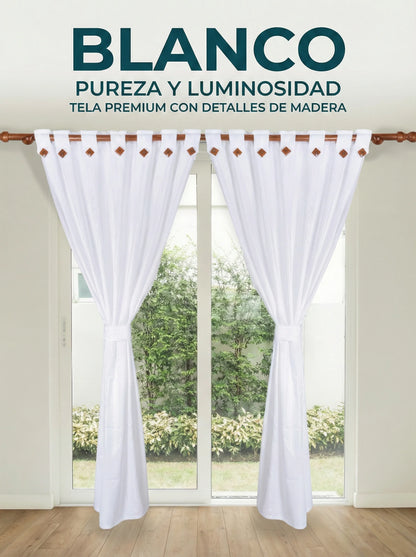 Cortina Jacquard de lujo