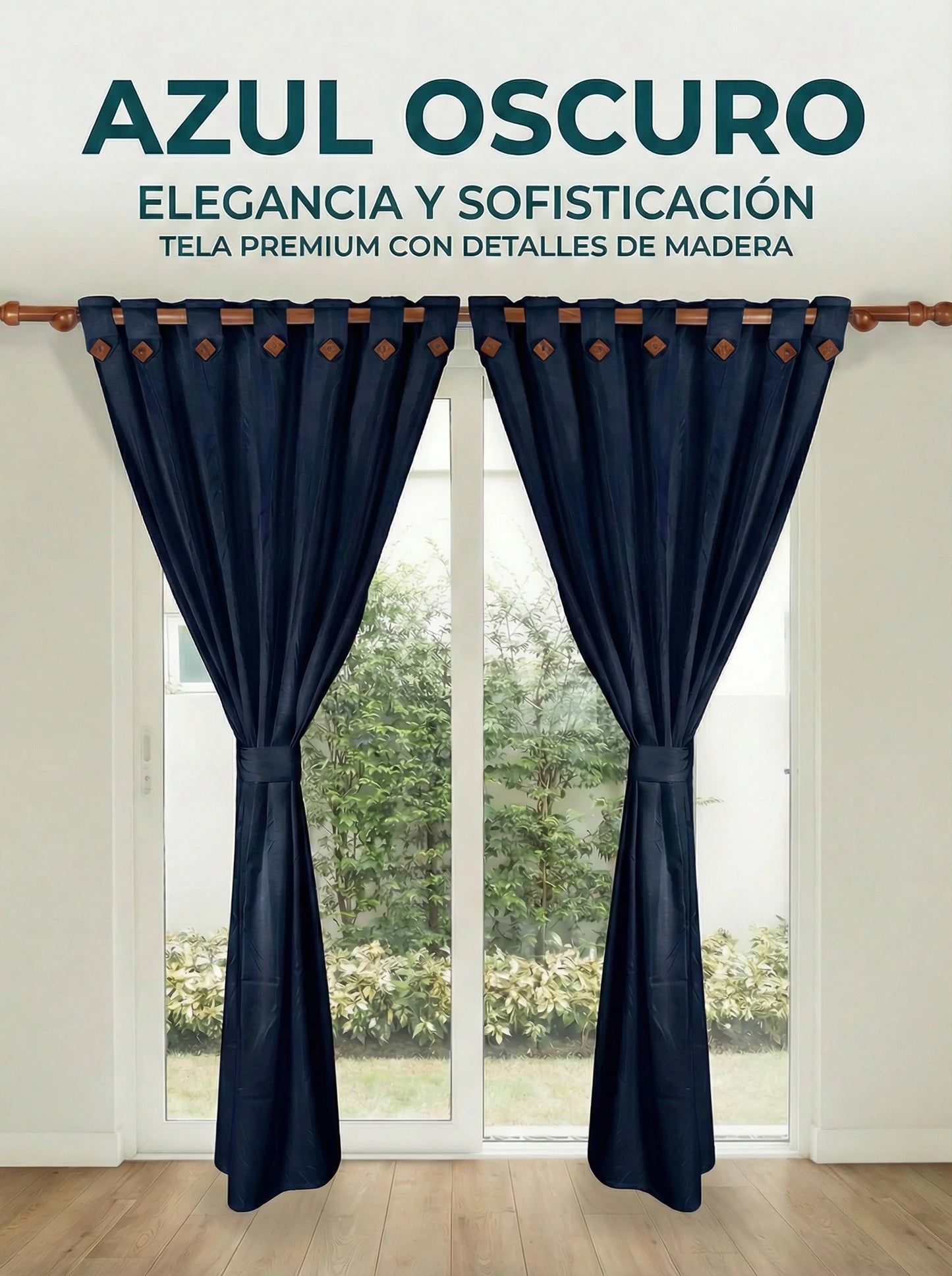 Cortina Jacquard de lujo