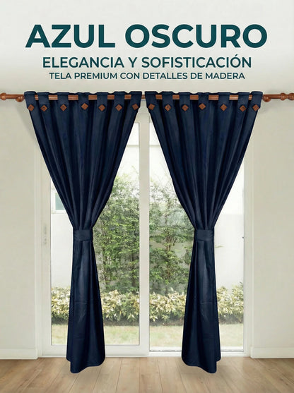Cortina Jacquard de lujo