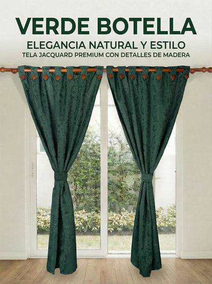 Cortina Jacquard de lujo
