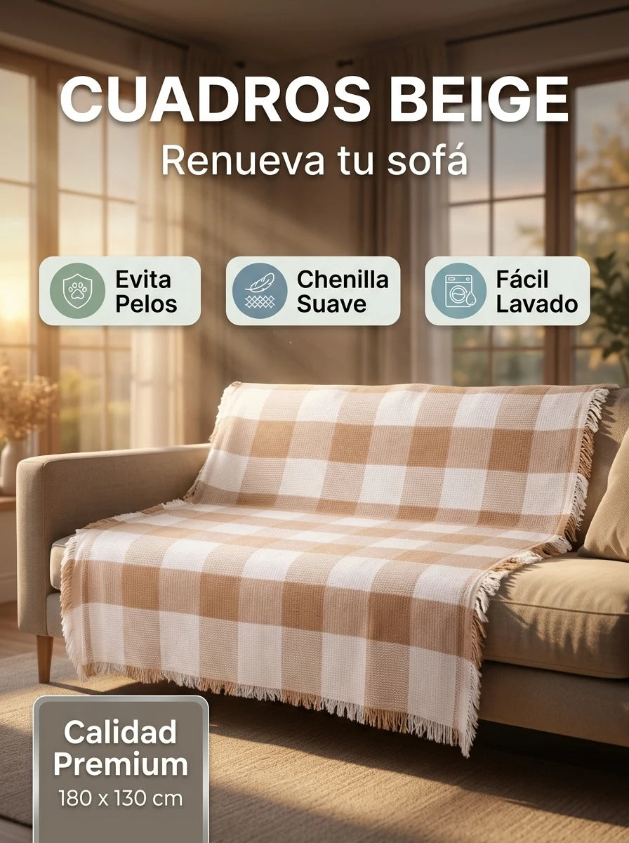 Manta Protectora Premium Para Sofa