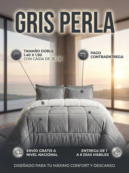 Cubrelecho Térmico Piel de Conejo